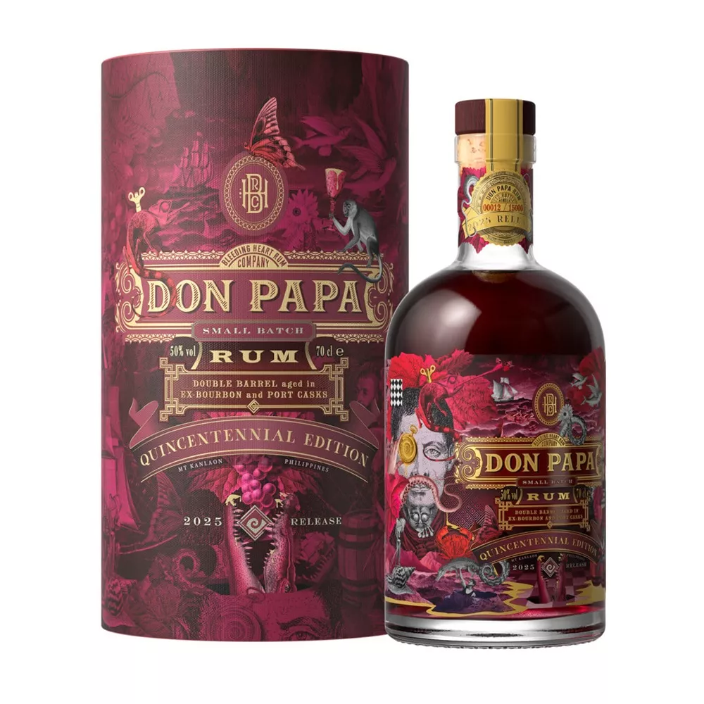 Don Papa Rum Port Cask Quincentennial 50% 0,7l in Geschenkdose