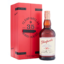 Glenfarclas Single Malt Highland Whisky 35 years old  43%  0,7l in scatola regalo