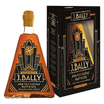 Bally Rhum Pyramide Art Deco  43.5%  0,7l in Geschenkbox