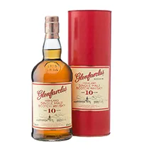 Glenfarclas Single Malt Highland Whisky 10 years old  40%  0,7l in Geschenkdose