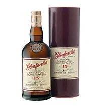 Glenfarclas Single Malt Highland Whisky 15 years old  46%  0,7l in Geschenkdose