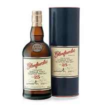 Glenfarclas Single Malt Highland Whisky 25 years old  43%  0,7l in Geschenkdose