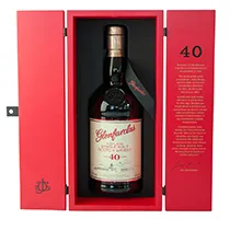 Glenfarclas Single Malt Highland Whisky 40 years old  43%  0,7l en caja regalo