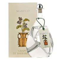 Marolo Karaffe Twist Grappa di Barbaresco  42%  0,5l in Geschenkbox