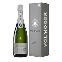 Pol Roger Champagne Pure Brut Nature  (Zéro Dosage)  0,75l in Geschenkbox