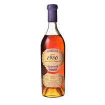 Prunier Cognac Millésimé Petite Champagne 54.8% 1980 0,7l